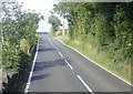 The B30 (Silverbridge Road) ascending towards the Lough Road junction