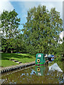 Moorings near Furness Vale in Derbyshire