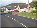 Bungalows on the East side of the B30 at Aughanduff