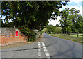 Road beside Somerton Hall