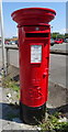 Elizabeth II postbox on Adam Street, Cardiff