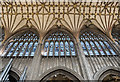 ST5972 : Clerestory windows and vaulting, St Mary Redcliffe church, Bristol by Julian P Guffogg