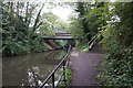 Grand Union Canal at bridge  #79 Damson Lane