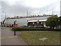 New homes under construction on Station Hill, Bury St Edmunds