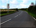 End of the 30 zone on the B4524 beyond St Brides Major in the Vale of Glamorgan