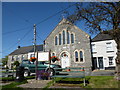 Part of the High Street in Cilgerran