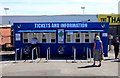 The ticket office at the Memorial Stadium