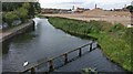 Grand Union Canal next to the Soar Lane bridge