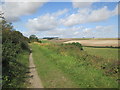 SE9343 : Wolds  view  from  Hudson  Way  toward  Kiplingcotes by Martin Dawes