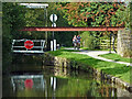 Wood End Lift Bridge near Disley in Cheshire