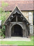 TQ9037 : Main Church Door of St Mary the Virgin at High Halden by John P Reeves