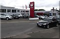 ST2996 : Vauxhall dealership and used car centre, Somerset Road, Cwmbran by Jaggery