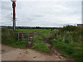 Field entrance off Green Lane