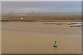 TQ6775 : Diver Buoy and Mudbanks, River Thames by David Dixon