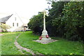 War memorial in Martin churchyard