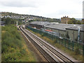 Towards Batley station