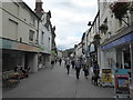 Part of Frogmore Street, now pedestrianised