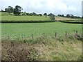 SH8830 : Farmland below Llechweddystrad by Christine Johnstone