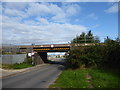 Railway bridge over Fox Covert Lane