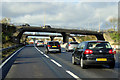 Northbound M1 at Junction 14 (Broughton Interchange)