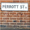 Bench mark, Perrott Street, Winson Green