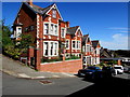 Brick houses, Canon Street, Barry