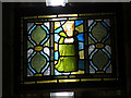 Stained glass, Gatehouse Chapel, Prudhoe Castle