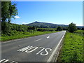 The A487 trunk road