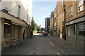 View down Frazier Street from Lower Marsh