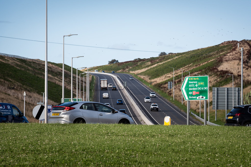 Stonehaven Junction On The A90 AWPR © Nigel Corby :: Geograph Britain ...