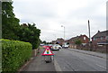 Roadworks on Beechcroft Road