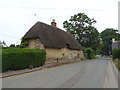 Thatched cottage on Faringdon Road, Shrivenham