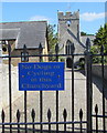 No Dogs or Cycling in this Churchyard, St Athan