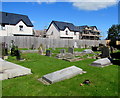 House construction beyond the northern edge of St Tathan Churchyard, St Athan