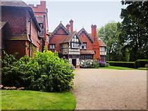 SO8698 : Wightwick manor (Entrance) by David Dixon
