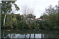 Looking across the canal