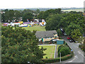 View north from the tower of St Oswald