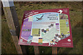 NZ9400 : Information board at Jugger Howes by Ian S