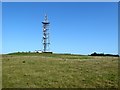 SU7120 : Communications mast on Butser Hill by Oliver Dixon