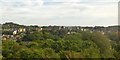 View towards northern outskirts of Durham