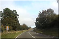 SH5664 : Bend near Blaen Cae Isaf on A4244 by John Firth