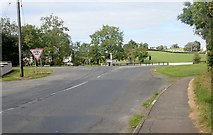 J0326 : The junction of New Town Road and the A25 at Camlough by Eric Jones