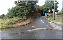J0326 : Surface Water at the junction of McCrink's Lane and the A25 at Camlough by Eric Jones
