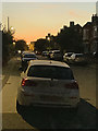 West Bridgford: Patrick Road sunset