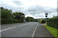 Road descending to Belford