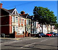 Broad Street houses and trees, Barry