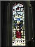SM9537 : St Mary, Fishguard: stained glass window (10)  by Basher Eyre
