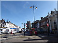 Looking from Gainsborough Street towards St Peter