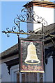 Sign for the Bell Hotel, Winslow