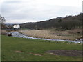 River Derwent at Blackhall Mill, after a flood